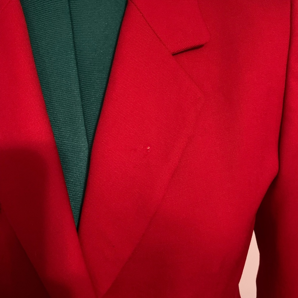Red suit jacket - Picture 3 of 5